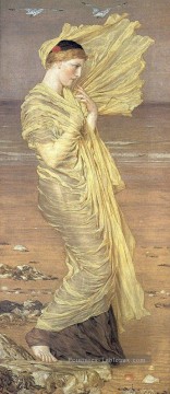  sea Peintre - Mouettes figures féminines Albert Joseph Moore